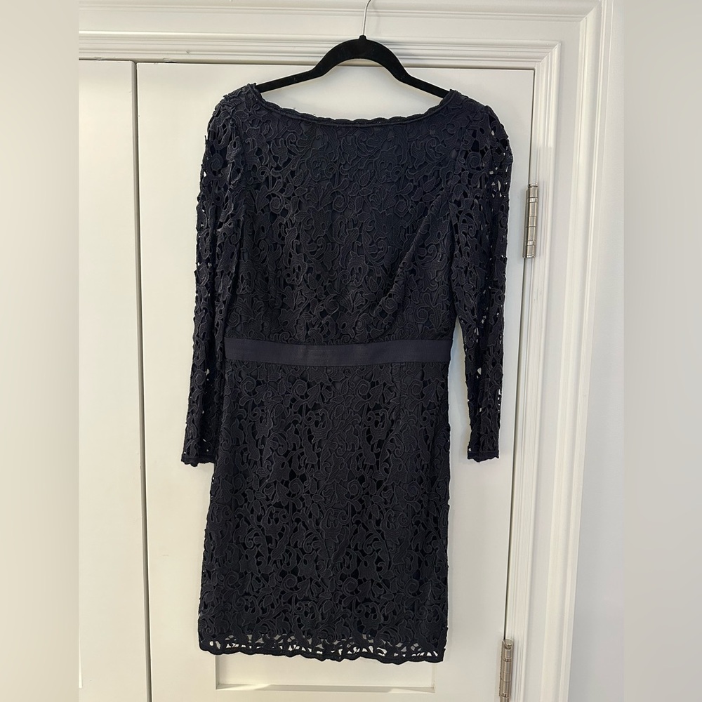 Tory Burch navy lace dress